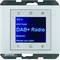 BERKER K.5 Radio Touch DAB+ Aluminium matt lackiert