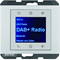 BERKER K.5 Radio Touch DAB+ with Bluetooth aluminum matt varnished