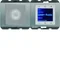 BERKER K.5 Radio Touch DAB+ з Bluetooth з динаміком, нержавіюча сталь, мат лакована