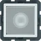 BERKER Q.1/Q.3/Q.7 Altavoz terciopelo blanco