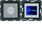 BERKER Q.1/Q.3/Q.7 Radio Touch DAB+ with speaker anthracite lacquered velvet