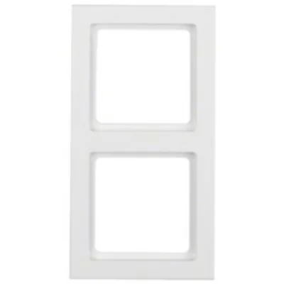 Berker Q.3 double frame white, velvet