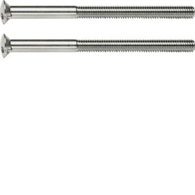 BERKER TS Screw with two holes M3.5 x 50mm chrome