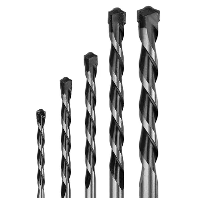 Betonbohrer 4-10 mm, 5er-Set, Schmetterlingsspitze