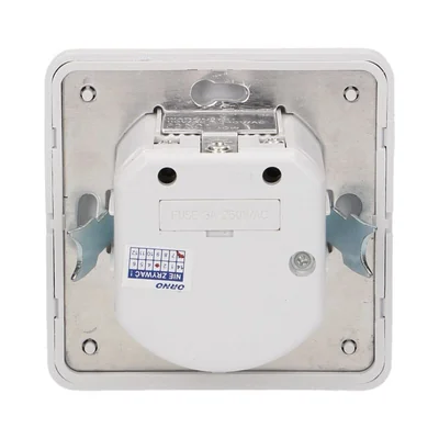 Bewegungs- und Geräuschsensor Unterputz 500W 140 Grad, IP20, weiß