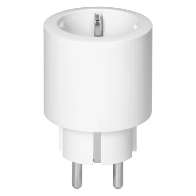 Бездротова розетка Tuya Smart Wi-Fi, Schuko, біла