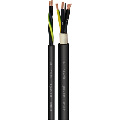 Bezhalogenowe kable sterownicze i zasilające BiT 1000H 0,6/1kV 3G1,5
