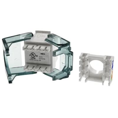 Безінструментальний модуль RJ45 keystone UTP cat.6 ALANTEC Plus - тест якості INTERTEK (США) - ПОКРАЩЕНІ ПАРАМЕТРИ ПЕРЕДАЧІ
