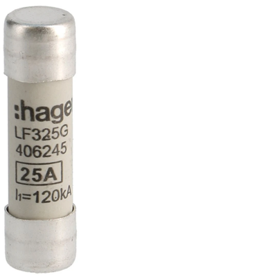 Bezpiecznik cylindryczny 10x38 gG 25A