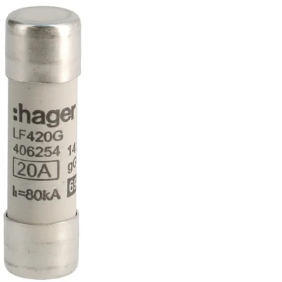 Bezpiecznik cylindryczny 14x51 gG 20A