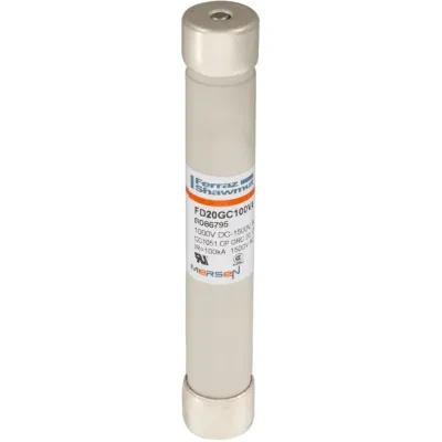 Bezpiecznik cylindryczny gR 20x127 1000V AC 55kA 1500V AC 100kA