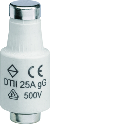 Bezpiecznik DTII/E27 Bi-Wtz 22x50 25A T