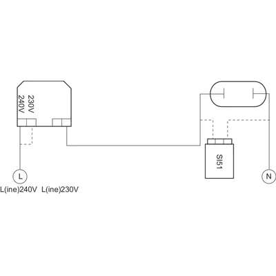 BHL 400 K202-A2 230 V 50 Hz BC2-151 Vorschaltgerät