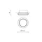 BIAGIO IP44 Gold recessed ceiling lamp
