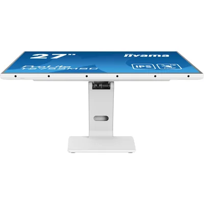 Biały monitor dotykowy iiyama ProLite T2752MSC-W1 27" IPS LED /HDMI, DisplayPort/ Głośniki, Powłoka NANO