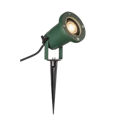 BIG NAUTILUS Luminaria exterior empotrable GU10 IP65 verde