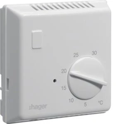 Bimetal thermostat without indicator light 230V 1NO 10A