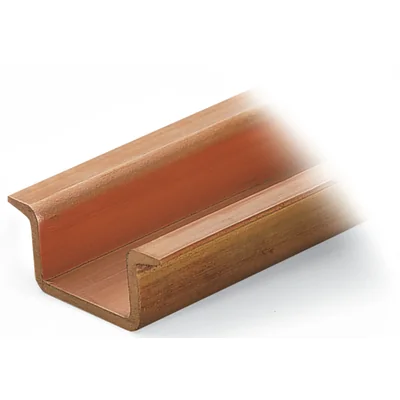 Binario di montaggio in rame 35 x 15 mm, spessore 2,3 mm