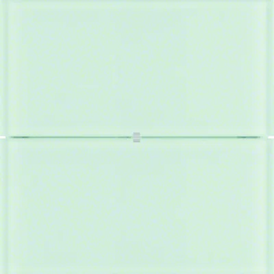 B.IQ Button 2fach Standard Weißglas