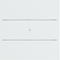 B.IQ Button 3fach Standard weiß