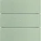 B.IQ Drucktaster 3fach Standard Edelstahl