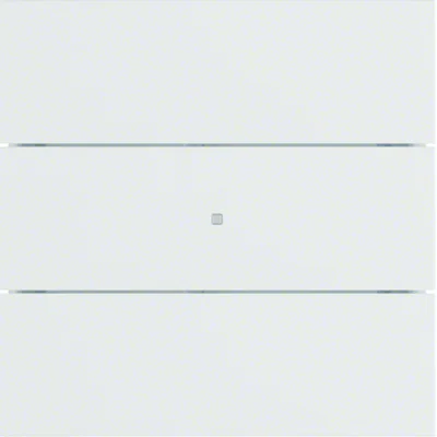 B.IQ pulsador triple estándar blanco