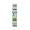 BIS-411B-LED bistable relay with manual control button, for DIN rail, with inrush relay 160A/20ms