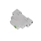 BIS-411BM-LED bistable relay with manual control button, memory, DIN rail mounting, 230V, with inrush relay 160A/20ms