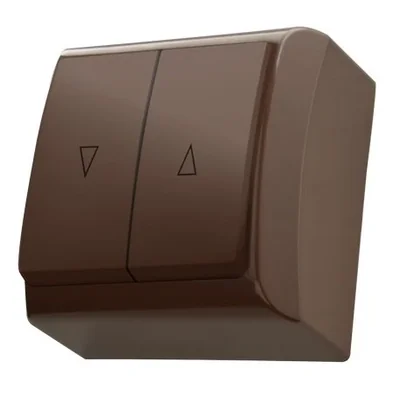 BIS Łącznik żaluzjowy brązowy