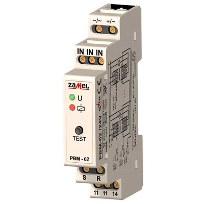 Bistabilní relé 24V AC/DC typ: PBM-02/24V