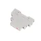 Bistable 4-function DIN relay with two 24V control circuits