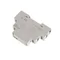 Bistable group relay with memory, for DIN rail, 230V, with inrush relay 160A/20ms BIS-412M-LED