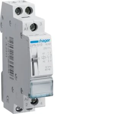 Bistable relay 12VAC 1NO+1NC 16A