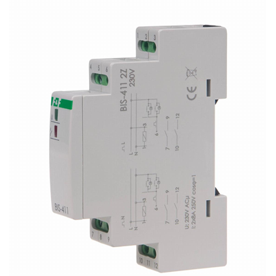 Bistable relay 230V 2Z BIS-411 2Z