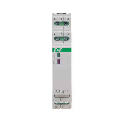 Bistable relay On TH-35 DIN rail with inrush relay 160A/20ms 24V