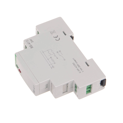 Bistable relay On TH-35 DIN rail with inrush relay 160A/20ms 24V