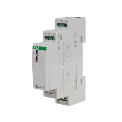 Bistable relay with memory, DIN rail mounting, 230V, with inrush relay 160A/20ms