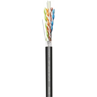 BiTLAN F/UTPf 4x2x23 AWG (0.54) cat.6 350 MHz outdoor Cable for telecommunications networks, externally shielded, gelled