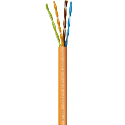 BiTLAN U/UTP 4x2x23 AWG (0,54) Kat. 6 350 MHz LSOH B2ca Halogenfreies Kabel für IT-Netzwerke mit erhöhten Brandschutzanforderungen