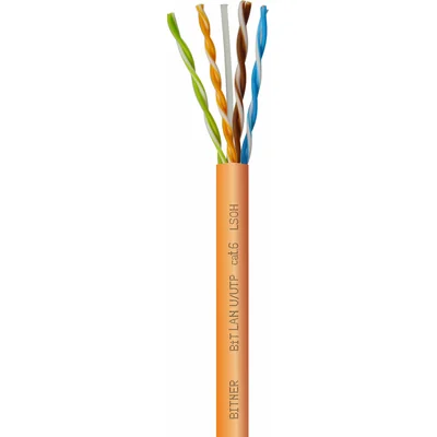 BiTLAN U/UTP 4x2x23 AWG (0,54) kat. 6 350MHz LSOH Bezhalogenový kabel pro IT sítě