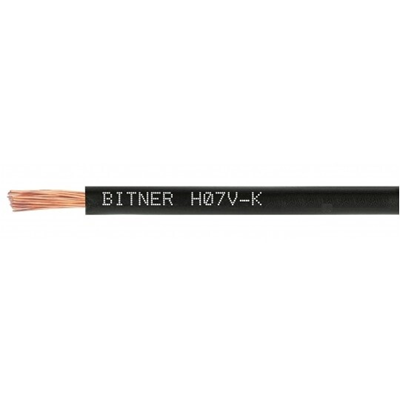 BITONE Przewód instalacyjny H07V-K 1x1,5mm2 450/750V czarny