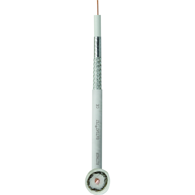 BiTSAT 757 Cable de telecomunicaciones blanco