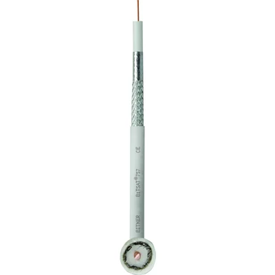 BiTSAT 757 Cable de telecomunicaciones blanco