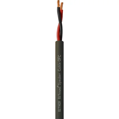 BiTsound LP0200 Lautsprecherkabel OFC 2x2,5 Flexibles Lautsprecherkabel