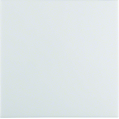 B.Kwadrat Bascule pour interrupteurs simples, blanc, brillant
