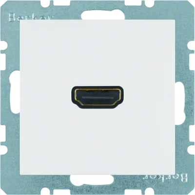 B.KWADRAT/B.3/B.7 Gniazdo HDMI białe