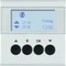 B.KWADRAT/B.3/B.7 Interruptor horario para persianas con display, aluminio mate