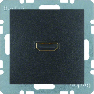 B.KWADRAT/B.3/B.7 Розетка HDMI антрацит