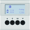 B.KWADRAT/B.3/B.7 Shutter time switch with display, matt aluminum