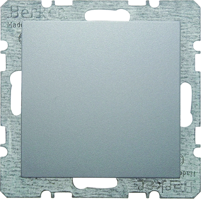 B.KWADRAT/B.3/B.7 Zaślepka z elementem centralnym aluminium